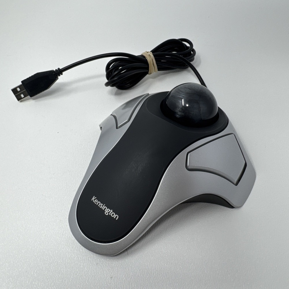 Kensington K64327 Orbit Optical Trackball Mouse‎ USB 2.0 - Black/Silver